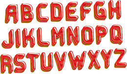 矢量果冻字