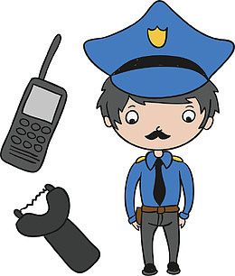警察png元素