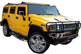 黄色HUMMER