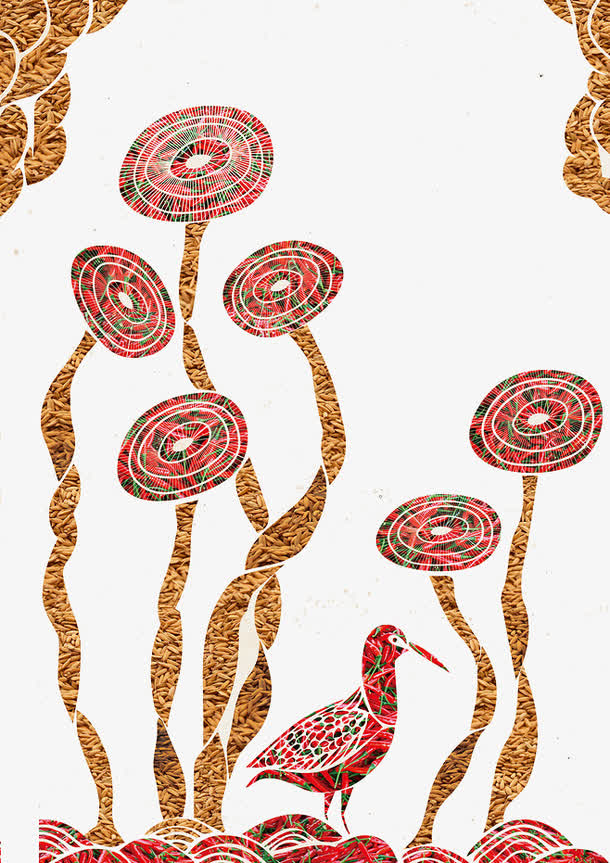 关键词 : 花卉,手绘,插画,粉色,金色,创意,圆形花[声明] 觅元素所有