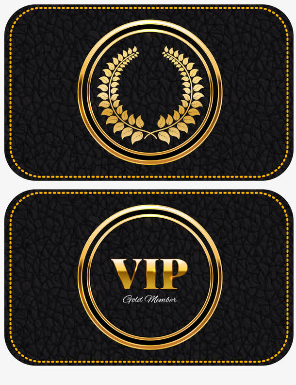 黑色vip素材集合素材免费下载_觅元素