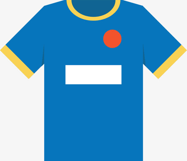 蓝色t恤素材免费下载_觅元素