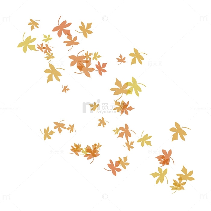落叶 秋季素材