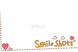 可爱卡通图标 相框装饰