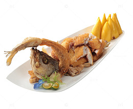 手撕海鲈鱼