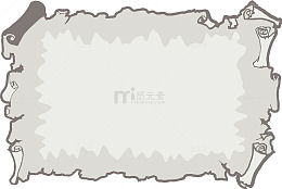 撕纸矢量图
