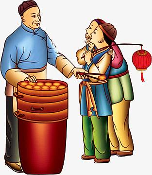 古代卡通人物插画素材_古代卡通人物插画图片元素-觅元素