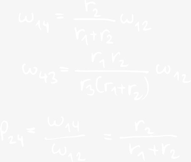 简洁手绘常用计算公式