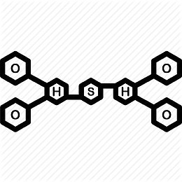 线条化学方程式图标