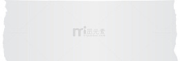撕裂两边的纸条矢量