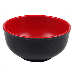 黑色的塑料碗