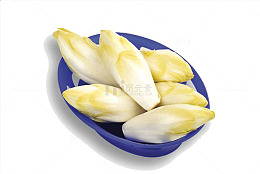 菊苣装载碗里