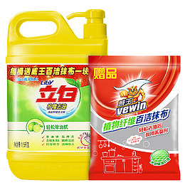 洗洁精抹布