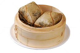 早茶早点蒸笼糯米鸡2个