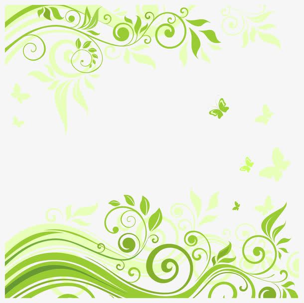 小清新花边矢量