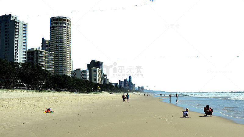 海边建筑房屋