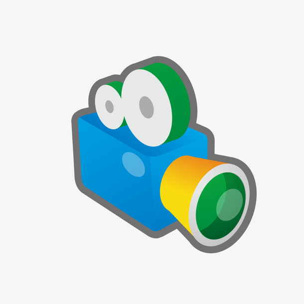 简约卡通投影仪