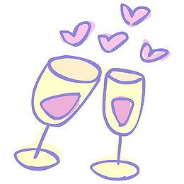 干杯valentines-day-icons