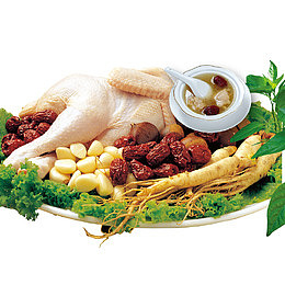 白条鸡和原料