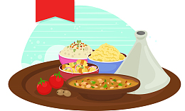 泰国美食矢量