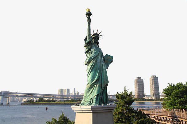 东京湾的自由女神像