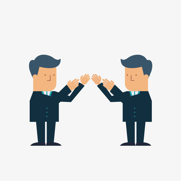 矢量图案素材新员工新人入职