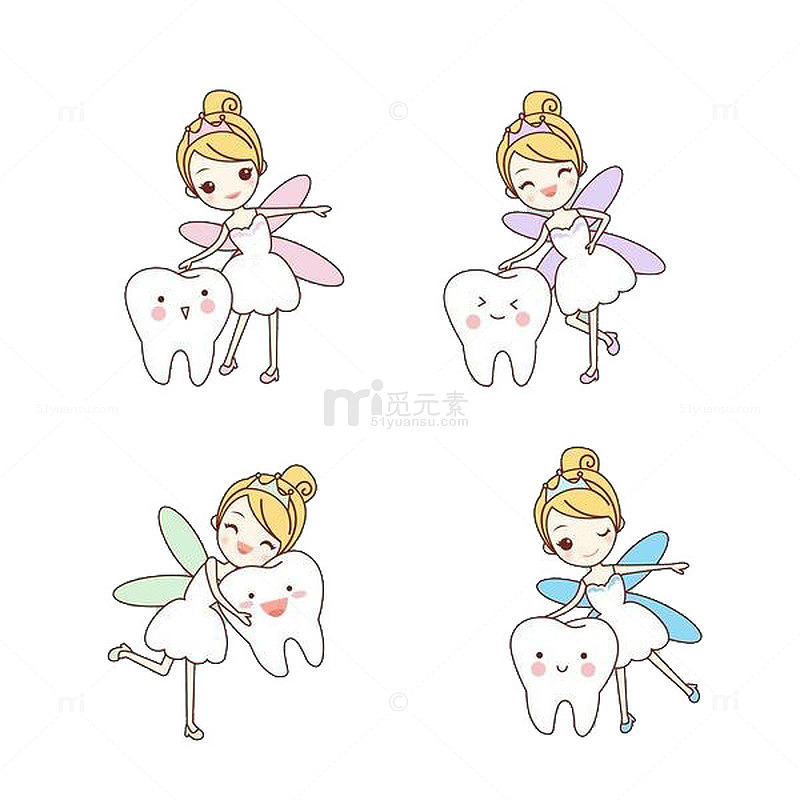 魔法小精灵与牙齿