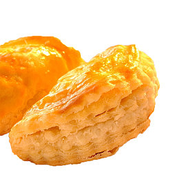 榴莲酥金黄软滑馅心做工精细