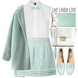 文艺清新女裙服饰搭配