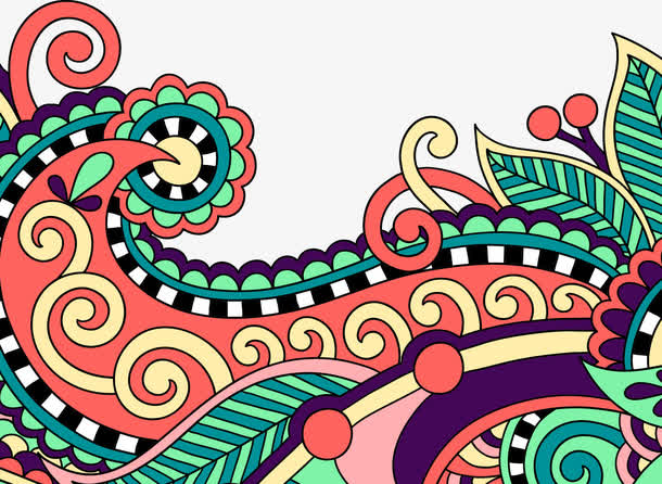 关键词 : 传统花纹,彩色花纹,彩色底纹,古典花纹[声明] 觅元素所有