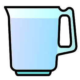 一杯大容量水