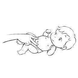 小儿推拿胸腹穴位