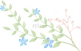 教师节海报效果卡通花朵