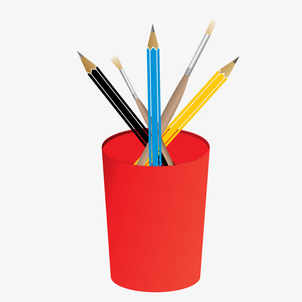 笔筒素材免费下载_觅元素