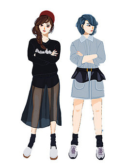 时尚女孩
