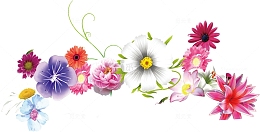 教师节海报卡通花朵设计
