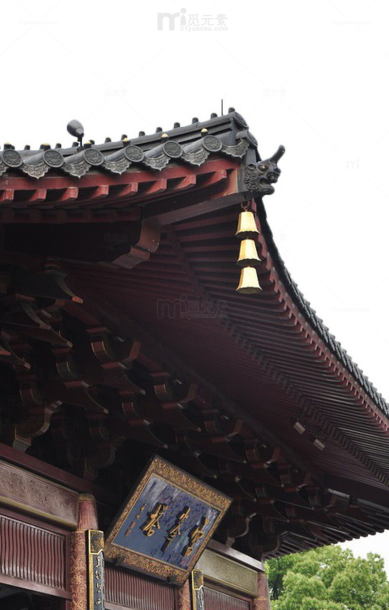 雷峰塔屋檐铃铛