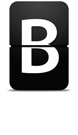 翻牌字母B