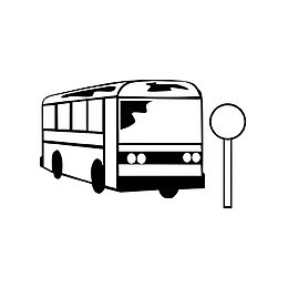 坐公交车和站牌