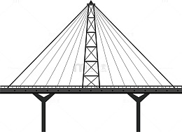 城市大桥建筑