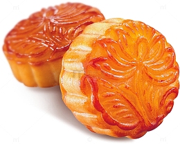 中秋节效果设计月饼