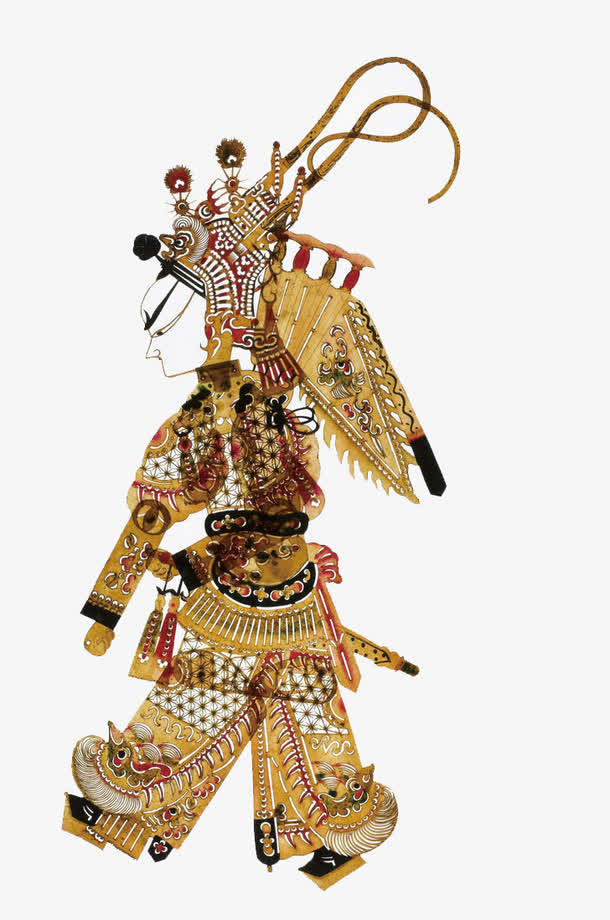 猴魁皮影戏素材免费下载_觅元素