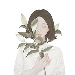 素雅女孩
