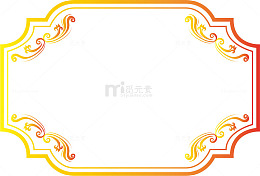 邀请函欧风边框