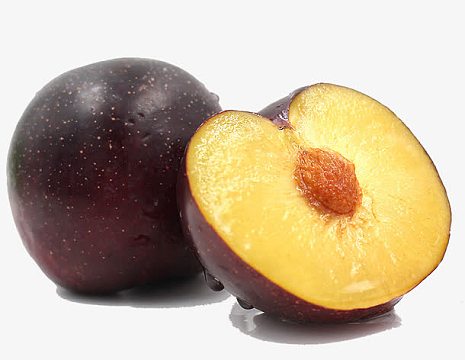 农家黑布林李子素材