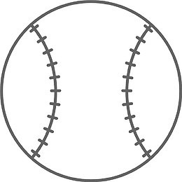 棒球Responsive-Sports-Icons