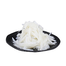 实物小银鱼侧视图