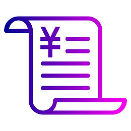 金融渐变账户管理图标