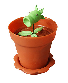 可爱植物冰淇淋