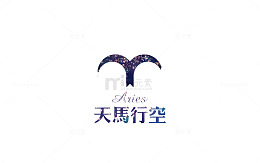 天马的蓝紫色 星空 星座标志